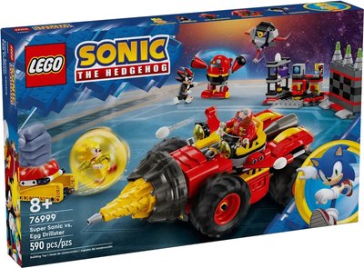 

Конструктор, Sonic Супер Соник против Эггмэна-Дрельстера / 76999