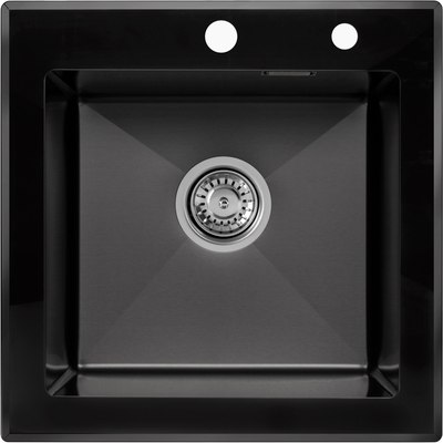 

Мойка кухонная, Eco AR PVD Nano 50x50