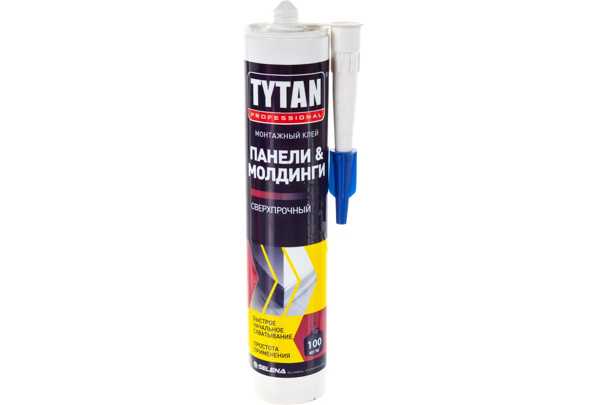 Клей Tytan Professional Монтажный панели и молдинги (310мл, бежевый)