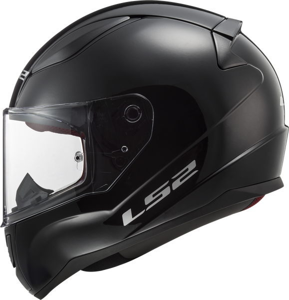 Мотошлем LS2 FF353 Rapid 2 Solid (S, глянцевый черный)