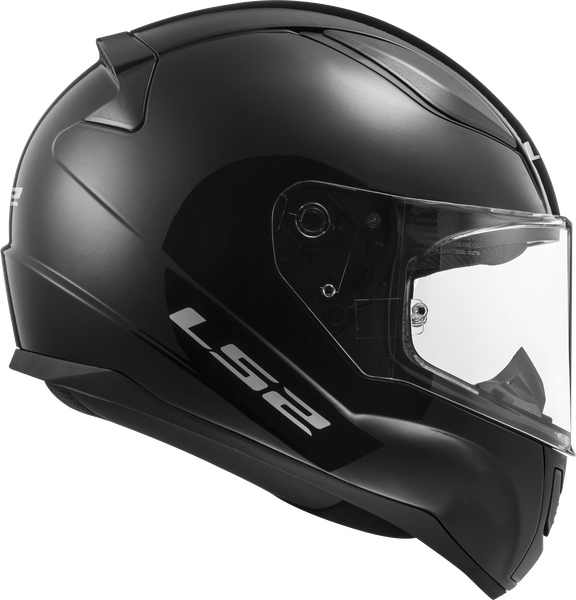 Мотошлем LS2 FF353 Rapid 2 Solid (S, глянцевый черный)