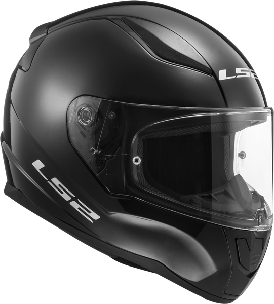 Мотошлем LS2 FF353 Rapid 2 Solid (S, глянцевый черный)