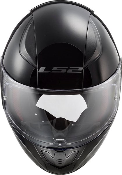Мотошлем LS2 FF353 Rapid 2 Solid (XL, глянцевый черный)