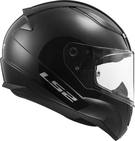 Мотошлем LS2 FF353 Rapid 2 Solid (XXL, глянцевый черный)