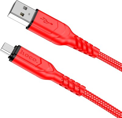 Кабель Hoco X59 Micro (2м, красный) - 
