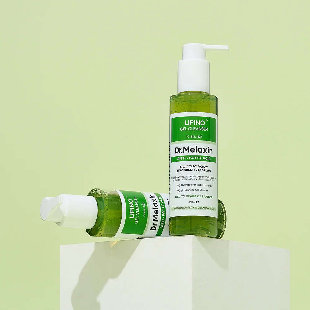 Пенка для умывания Dr.Melaxin Lipino Anti-Fatty Acid Gel Cleanser (150мл) — фото 2