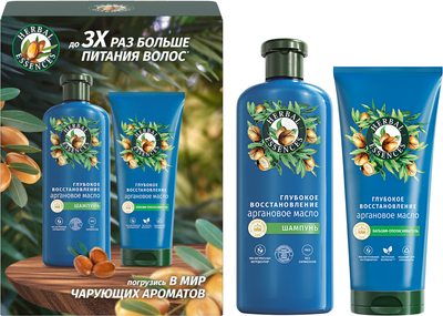 

Набор косметики для волос, Essences Аргановое масло Шампунь 250мл+Бальзам 180мл