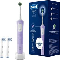 Электрическая зубная щетка Oral-B Vitality Pro + насадки SensClean EB60 (2шт) - 