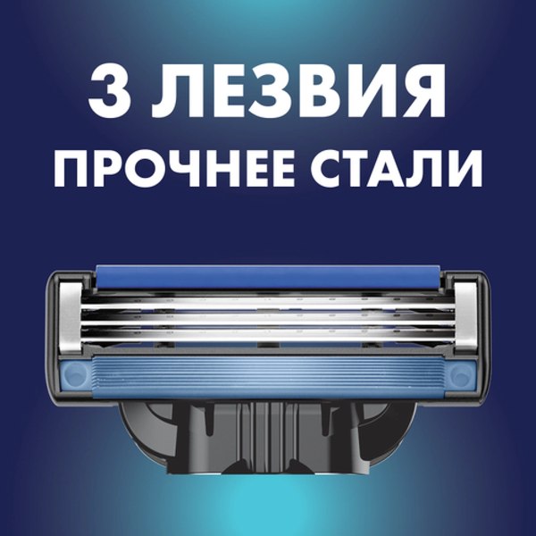 Набор косметики для бритья Gillette Mach3 Станок с 1 сменной кассетой+Пена д/бритья Классическая (50мл)