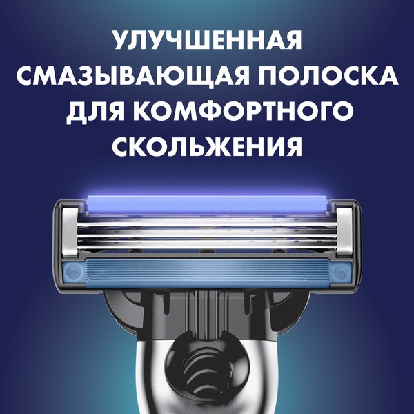Набор для бритья Gillette Mach3 Станок с 1 сменной кассетой+Гель д/бритья Series 75мл