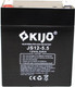 Аккумуляторная батарея Kijo 12V 5.5Ah F2 / JS12-5.5 - 