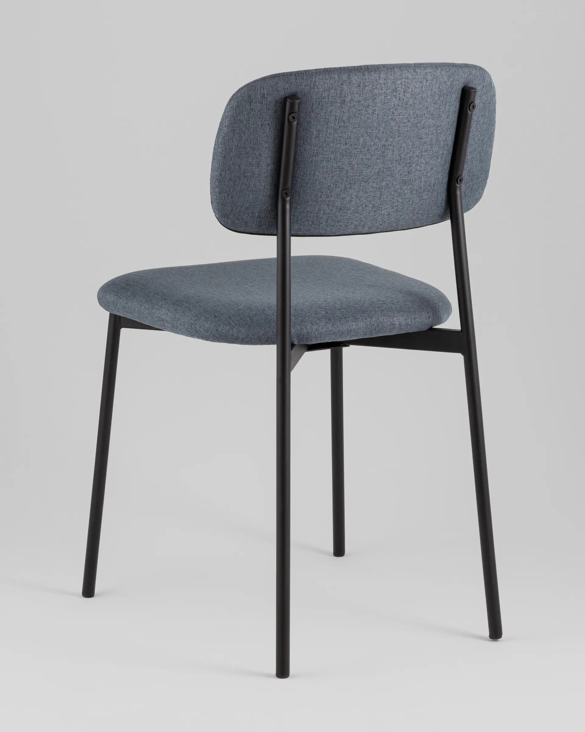 Стул Stool Group Майло AV 488-L997-9005-K (рогожка серо-синий) — фото 4