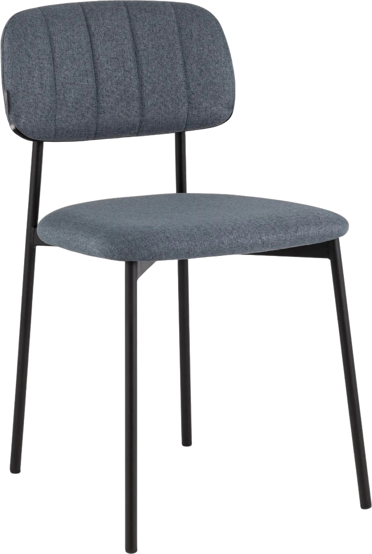 Стул Stool Group Майло AV 488-L997-9005-K (рогожка серо-синий) — фото 1