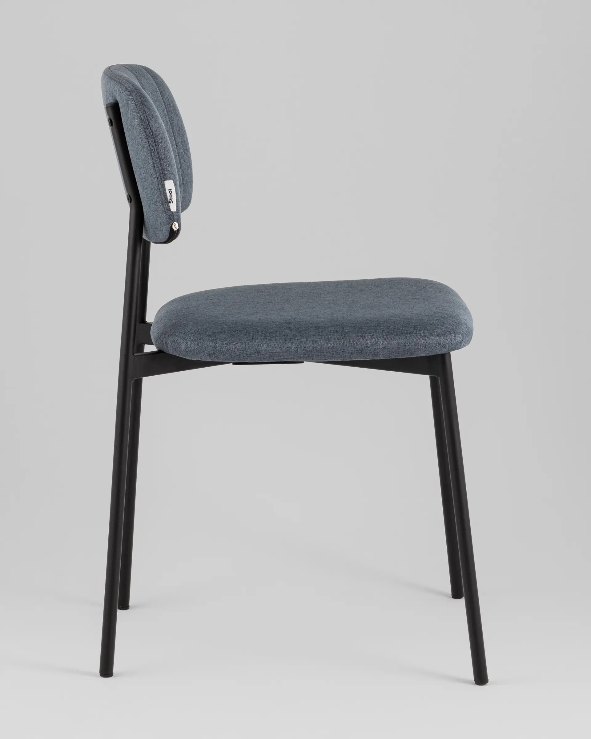 Стул Stool Group Майло AV 488-L997-9005-K (рогожка серо-синий) — фото 3