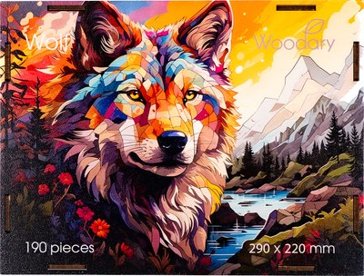 Пазл Woodary Wolf / 3303 - 