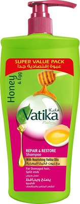 Шампунь для волос Dabur Vatika восстанавливающий (900мл) - 