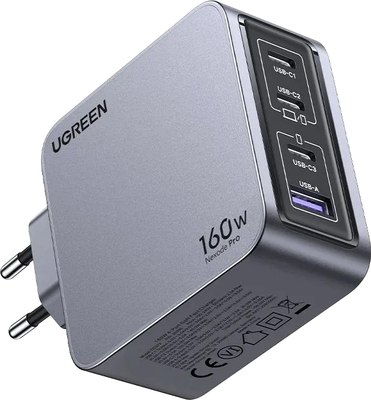 Зарядное устройство сетевое Ugreen X763 / 25877 (серый) - 