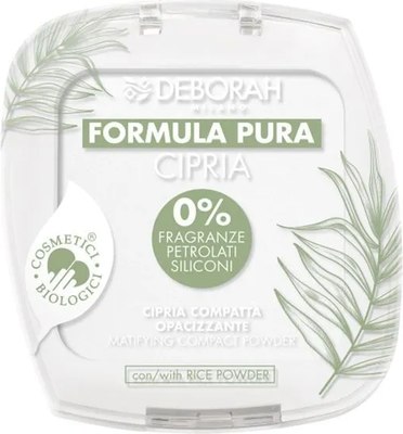 Пудра компактная Deborah Milano Formula Pura Matifying тон 04 (9г)