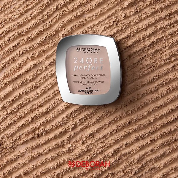 Пудра компактная Deborah Milano 24Ore Perfect Compact Powder тон 01 (9г)