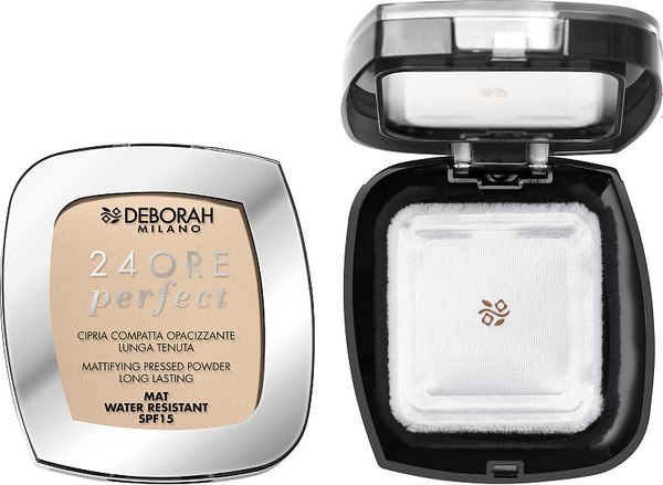 Пудра компактная Deborah Milano 24Ore Perfect Compact Powder тон 01 (9г)