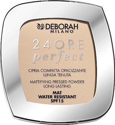 Пудра компактная Deborah Milano 24Ore Perfect Compact Powder тон 01 (9г)