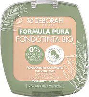 Пудра компактная Deborah Milano Formula Pura Fondotinta Bio тон 01 (9г) - 