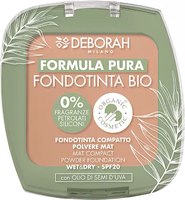 Пудра компактная Deborah Milano Formula Pura Fondotinta Bio тон 04 (9г) - 