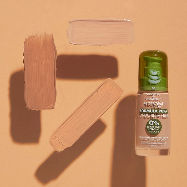 Тональный крем Deborah Milano Formula Pura Nude Foundation тон 02 (30мл)