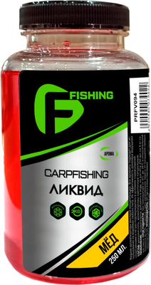 Ароматизатор рыболовный Carp Pro Ликвид PRFV094 (250мл, мед) - 