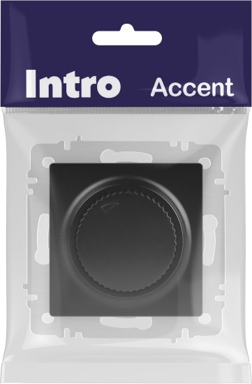 Диммер INTRO Accent 6-401-05 / Б0063679 (антрацит)