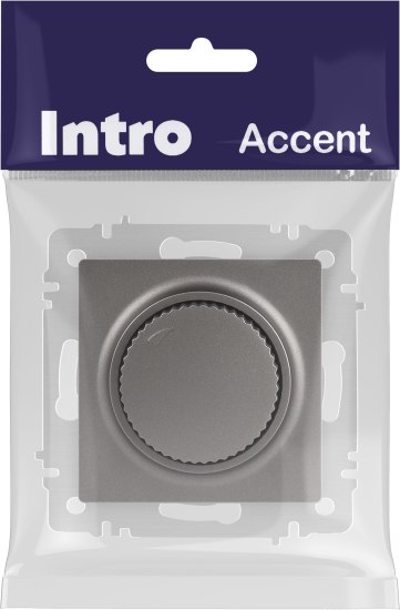 Диммер INTRO Accent 6-401-09 / Б0063685 (титан)