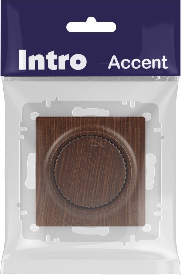 Диммер INTRO Accent 6-401-10 / Б0063687 (венге)