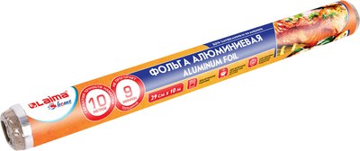 Фольга алюминиевая Laima 8мкм / 607802 - 