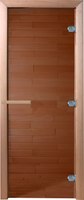 Стеклянная дверь для бани/сауны Doorwood Теплый день 170x70 (коробка хвоя) - 