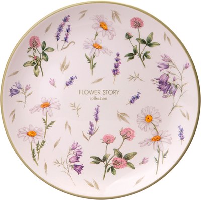 Тарелка столовая обеденная Agness Flower Story 358-2171 - 