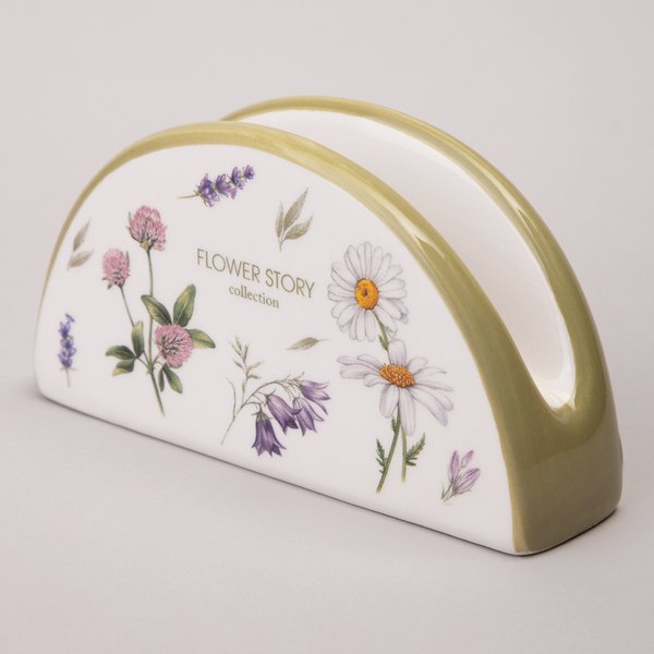 Салфетница Agness Flower Story 358-2176
