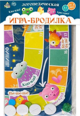 

Настольная игра, Kids. Бродилка логопедическая / 5984224