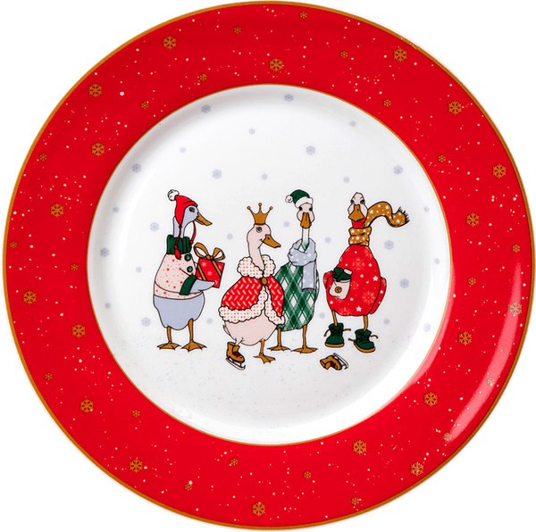 Тарелка столовая обеденная Lefard Family Christmas 425-204