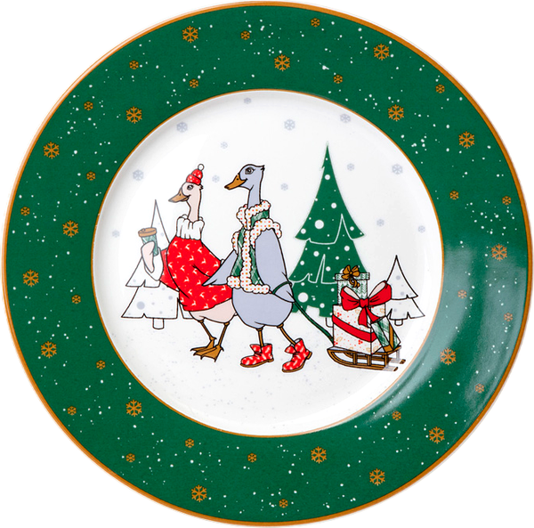 Тарелка столовая обеденная Lefard Family Christmas 425-207
