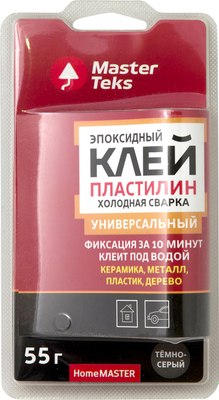 

Клей, HomeMaster пластилин эпоксидный холодная сварка универсальный