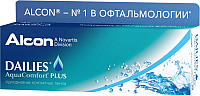 Контактная линза Dailies Aqua Comfort Plus Sph-3.75 R8.7 D14.0 - 