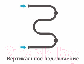 Купить Полотенцесушитель водяной Сунержа М-образный 2 полки 60x40 / 00-0008-6040 в Гродно