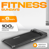 Электрическая беговая дорожка Sundays Fitness GB-TR380 (черный) - 