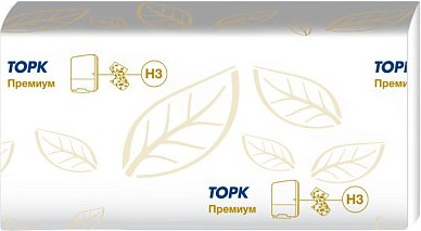 Бумажные полотенца Tork Singlefold Premium 200 листов / 133100 - 