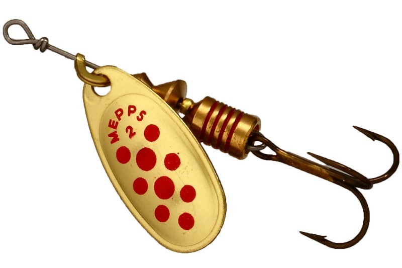 Блесна Mepps Comet 1 Gold/Red Dots / 529328