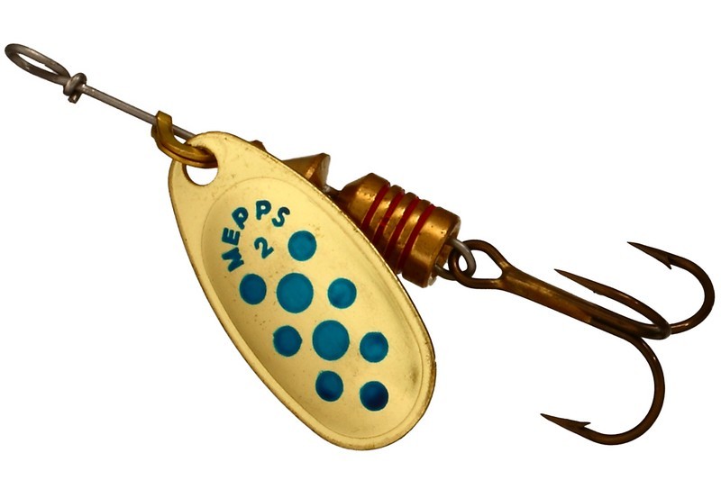 Блесна Mepps Comet 2 Gold/Blue Dots / 529343