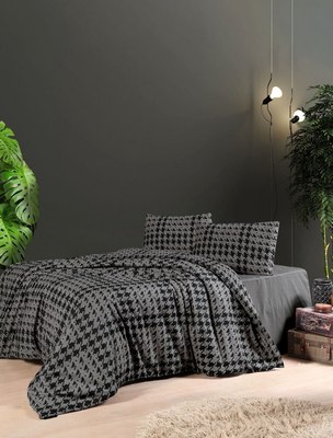 

Комплект постельного белья, Sadora Anthracite Семейный / N245