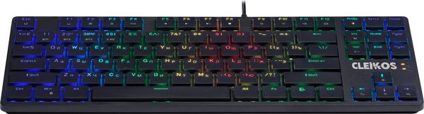 Клавиатура Defender Cleikos GK-135 RU RGB / 45135