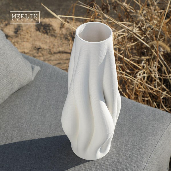 Ваза Merry Bear Home Decor Черное и белое 3D102578W06