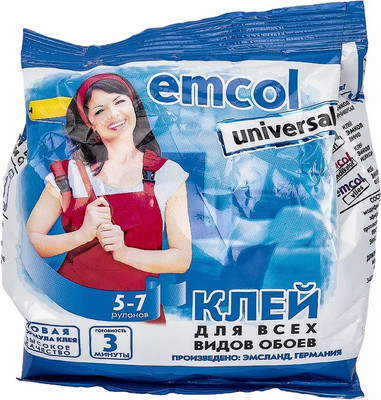 Клей для обоев Emcol Универсал (150г) - 
